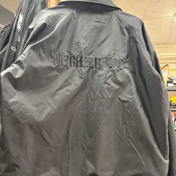 [BUNJANG] Neighborhood Brooks Coach Jacket Black XL / 네이버후드 브룩스 코치자켓 블랙 XL