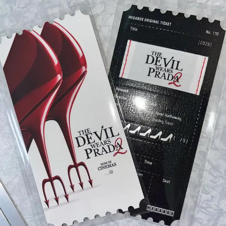 [BUNJANG] The Devil Wears Prada MegaBox Lucky Draw Photocard (Sealed) / (미개봉)악마는프라다를입는다2 메가박스 특전
