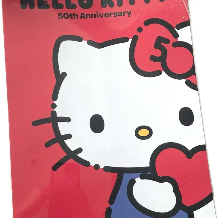 [BUNJANG] Sanrio Hello Kitty 50th Anniversary Limited Edition Doll, Poster, Random Photocard Set / 새상품 산리오 헬로 키티 50주년 한정 특전 인형 포스터 랜덤 포토카드