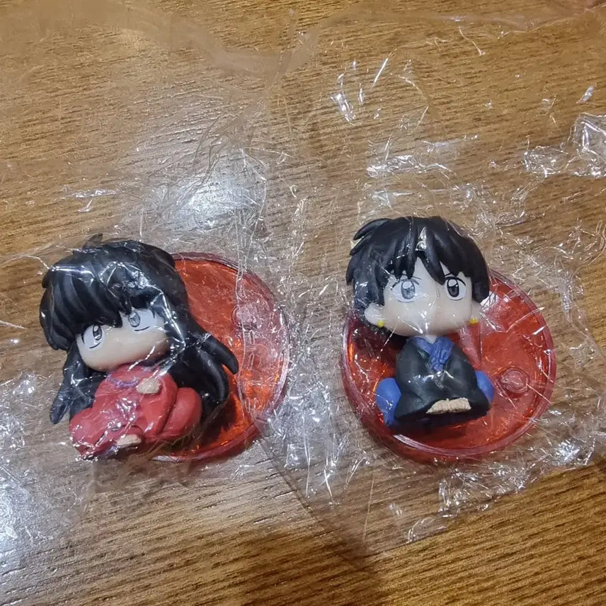 [BUNJANG] Inuyasha Mini Figures Set (2 Types) / 이누야샤 미니 피규어 2종 일괄