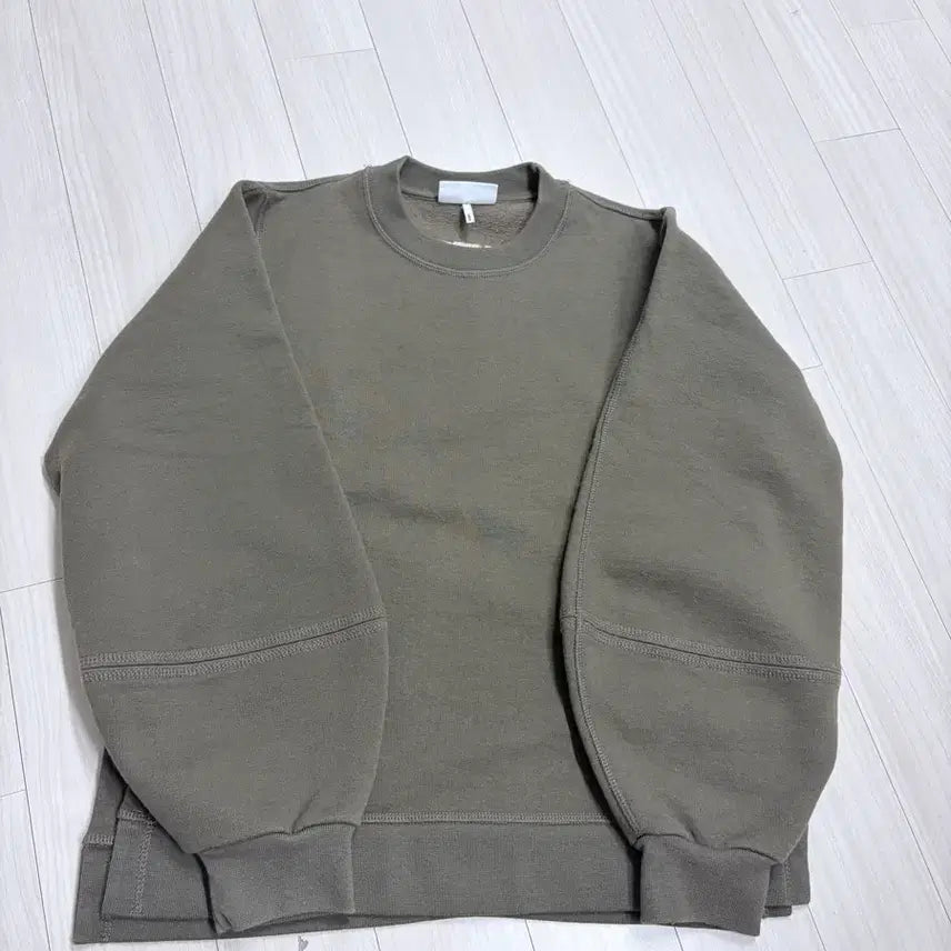 [BUNJANG] GANNI Back Logo Puff Sleeve Sweatshirt XS / 가니 백로고 맨투맨 퍼프 슬리브, xs사이즈 GANNI