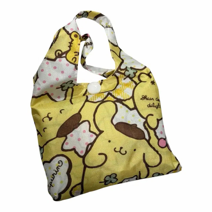 [BUNJANG] Sanrio Pompompurin Yellow Eco Bag New / 산리오 폼폼푸린 옐로우 에코백 새상품