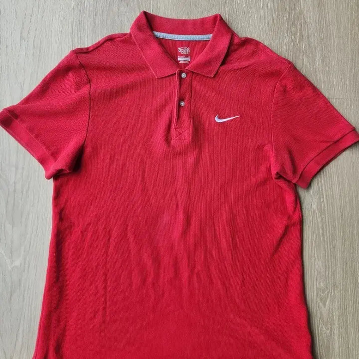 [BUNJANG] Nike Dri-FIT Red Polo T-Shirt XL / 나이키 빨간색 폴로 반팔티...나이키 드라이핏 폴로티셔츠 XL 레드