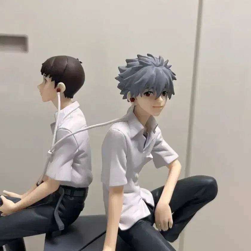 [BUNJANG] Evangelion Shinji &amp; Kaworu Figure Bundle Set / 에반게리온 세가 비네티움 피규어 신지 카오루 일괄
