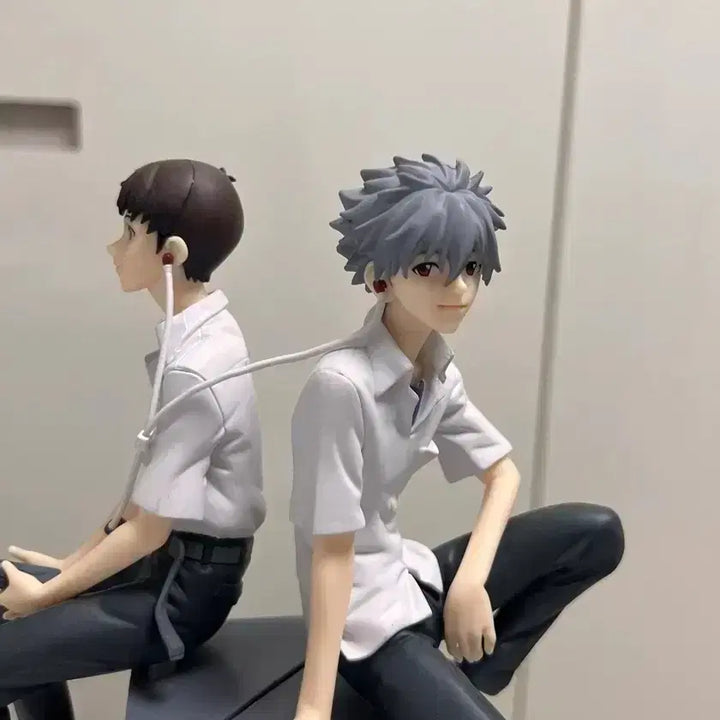 [BUNJANG] Evangelion Shinji &amp; Kaworu Figure Bundle Set / 에반게리온 세가 비네티움 피규어 신지 카오루 일괄