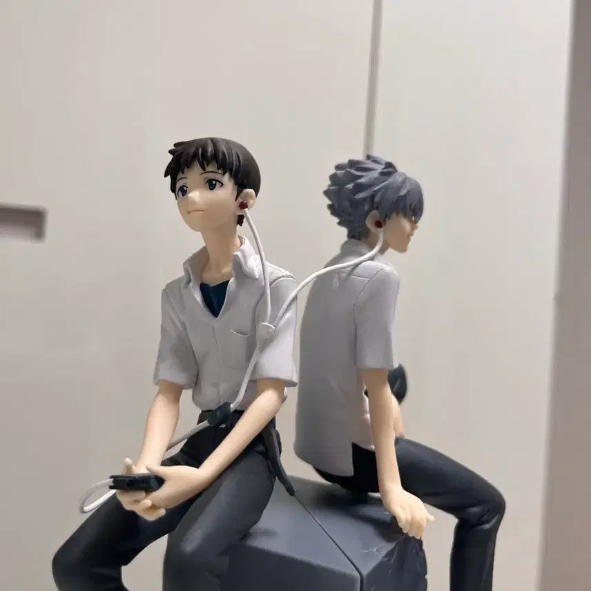 [BUNJANG] Evangelion Shinji &amp; Kaworu Figure Bundle Set / 에반게리온 세가 비네티움 피규어 신지 카오루 일괄