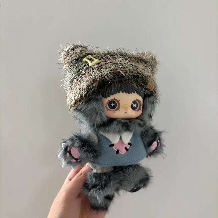 [BUNJANG] MeiMei Kitten Academy Chichi Kitten Keyring Plush (Unsealed) / 메이메이 키튼 아카데미 치지/치즈 키튼 단순개봉 키링 인형