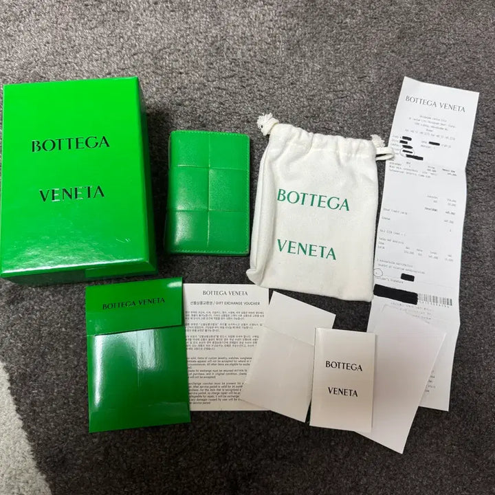 [BUNJANG] Bottega Veneta Flap Card Wallet / (백화점판/풀구성) 보태가베네타 플랩 카드지갑