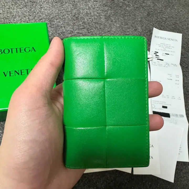 [BUNJANG] Bottega Veneta Flap Card Wallet / (백화점판/풀구성) 보태가베네타 플랩 카드지갑