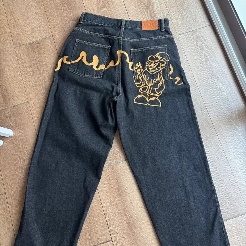 [BUNJANG] We Can Do It Dwarf Denim Pants L / 위캔더스 드워프 데님 l 사이즈 팝니다