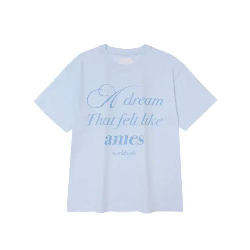 [BUNJANG] Ames Worldwide Short-Sleeve T-Shirt Blue S / 새상품) 아메스월드와이드 반팔티 블루S
