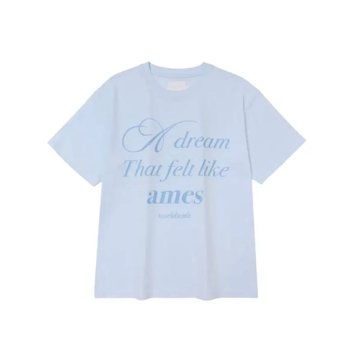 [BUNJANG] Ames Worldwide Short-Sleeve T-Shirt Blue S / 새상품) 아메스월드와이드 반팔티 블루S