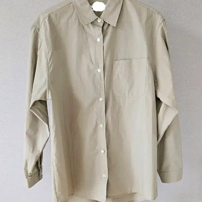 [BUNJANG] High Quality Beige Shirt / 고퀄리티 베이지셔츠