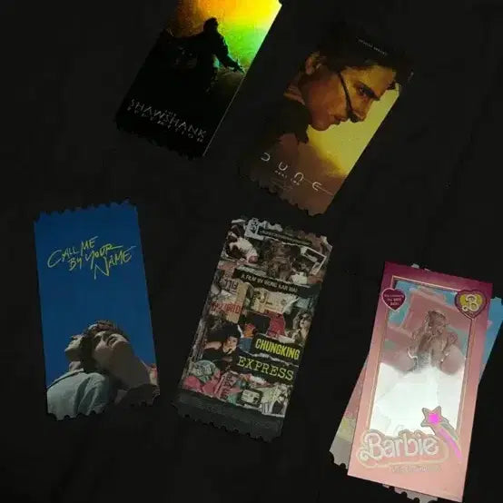 [BUNJANG] Call Me By Your Name Shawshank Redemption Original Ticket Set / 콜미바이유어네임 쇼생크탈출 오티 오리지널티켓