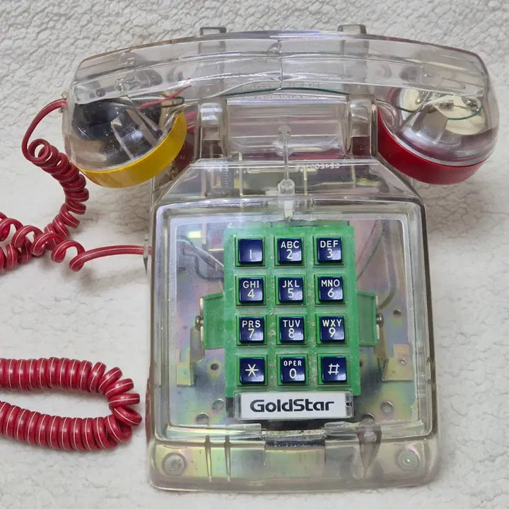 [BUNJANG] Goldstar Nude Rotary Phone Vintage / 금성 Goldstar 누드 전화기 빈티지