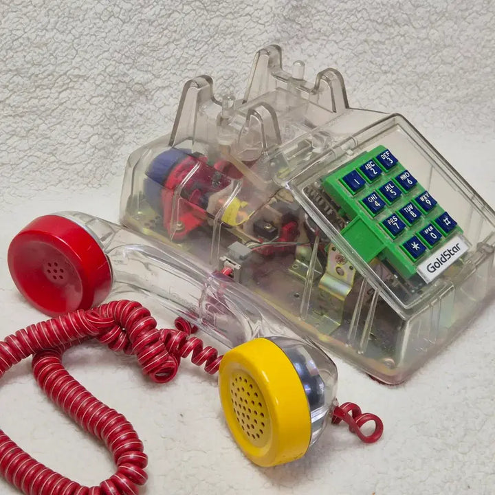 [BUNJANG] Goldstar Nude Rotary Phone Vintage / 금성 Goldstar 누드 전화기 빈티지