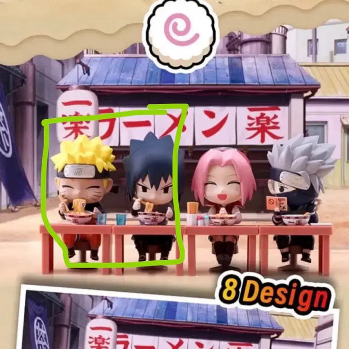 [BUNJANG] Naruto Sasuke Ichiraku Ramen Figure Bundle / 나루토 사스케 일락라멘 토이 피규어 일괄