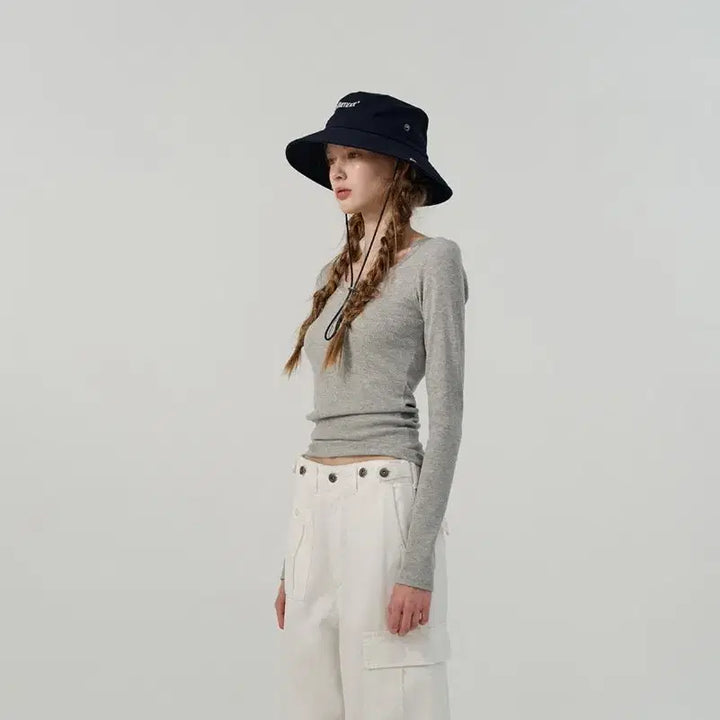 [BUNJANG] The Barnet Safari Hat Navy / 더바넷 사파리 모자 네이비