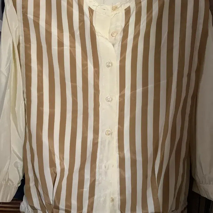 [BUNJANG] Vintage Striped Blouse / 빈티지 스트라이프 블라우스