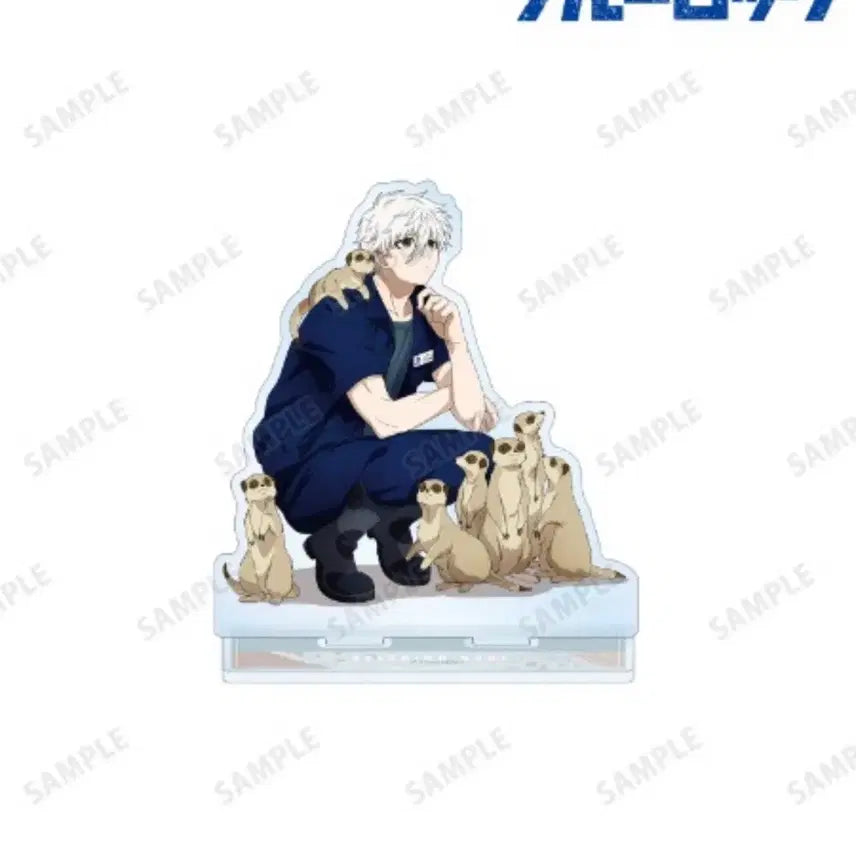 [BUNJANG] Blue Lock Dobu Animal Park Collaboration Nagi Seishiro Acrylic Stand / 블루록 도부 동물공원 콜라보 나기 세이시로 아크릴 스탠드