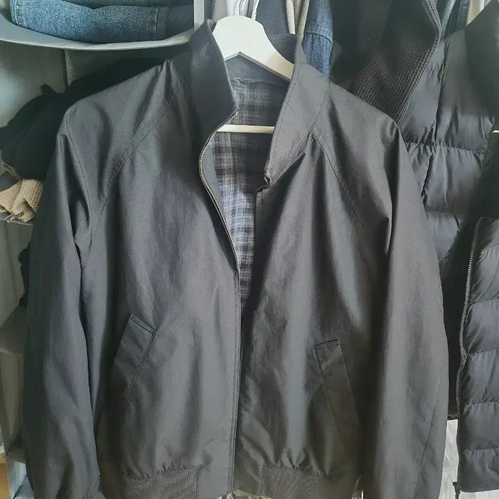 [BUNJANG] Uniqlo 26S/S Harrington Jacket Black L / 유니클로 26s/s 해링턴 자켓 블랙 L