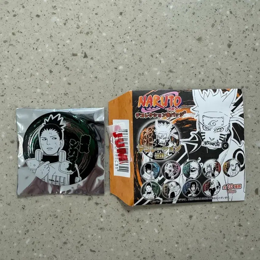 [BUNJANG] Naruto Jump Shop Shikamaru Can Badge / 나루토 점프샵 캔뱃지 시카마루