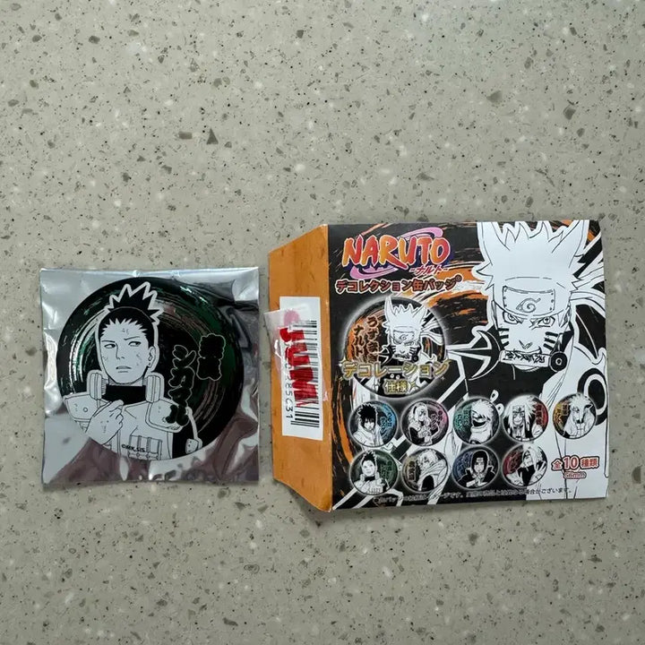 [BUNJANG] Naruto Jump Shop Shikamaru Can Badge / 나루토 점프샵 캔뱃지 시카마루