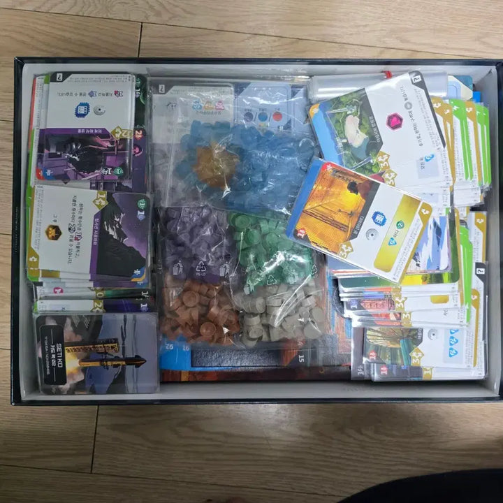 [BUNJANG] Setti Board Game Organizer Bundle (Unplayed) / 세티 보드게임 ,오거나이저 일괄 판매 개봉노플