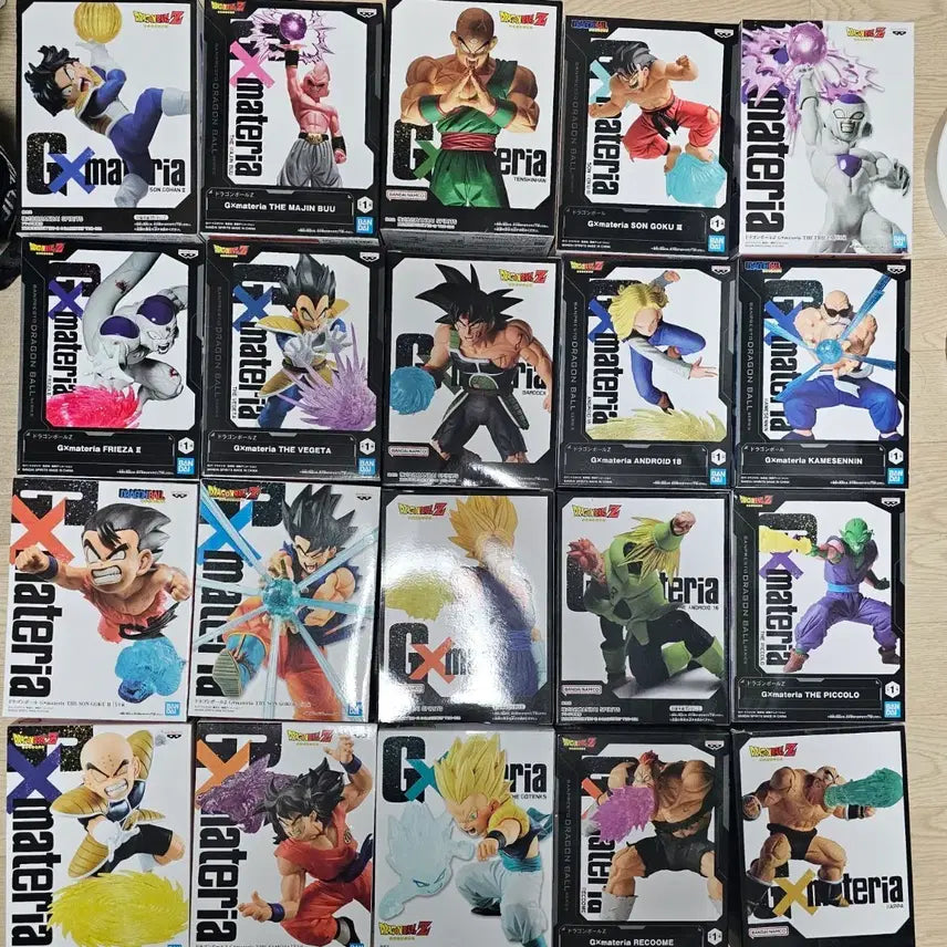 [BUNJANG] Dragon Ball GXmateria 20 Types Bundle Set / 드래곤볼 GXmateria 20종 일괄