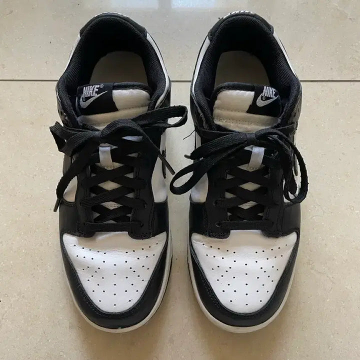 [BUNJANG] Nike Dunk Low Retro Black (Orca) 255 / [255] 나이키 덩크 로우 레트로 블랙 (범고래)