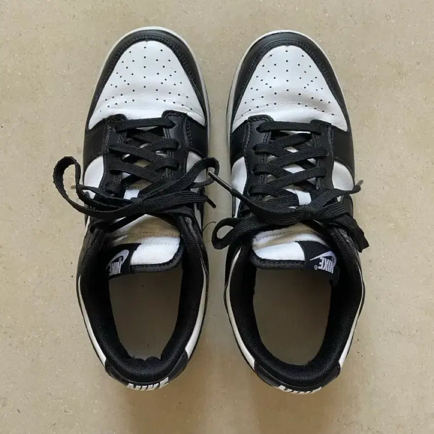 [BUNJANG] Nike Dunk Low Retro Black (Orca) 255 / [255] 나이키 덩크 로우 레트로 블랙 (범고래)