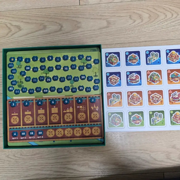 [BUNJANG] Architects of the West Kingdom Board Game (Opened) / 아미티스의 건축가들 보드게임 개봉노플