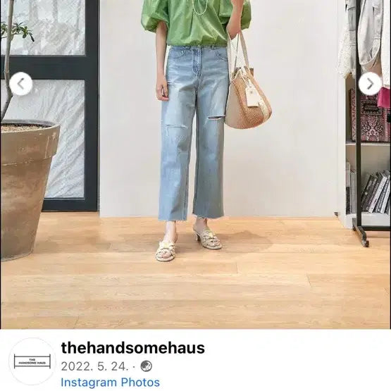 [BUNJANG] TIME Cut-off Hem Light Wash Denim Pants Size 67 / TIME 타임 연청 컷팅 데님 팬츠 67 택있는 새상품 (정가39만