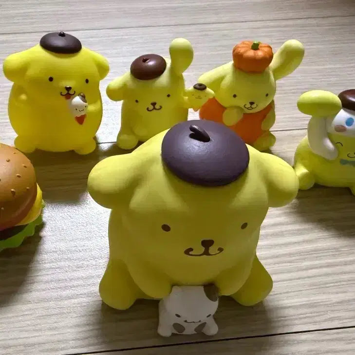 [BUNJANG] Sanrio Pompompurin Gacha Figures Bundle Set / 마지막가격)산리오 폼폼푸린 가챠 피규어 일괄