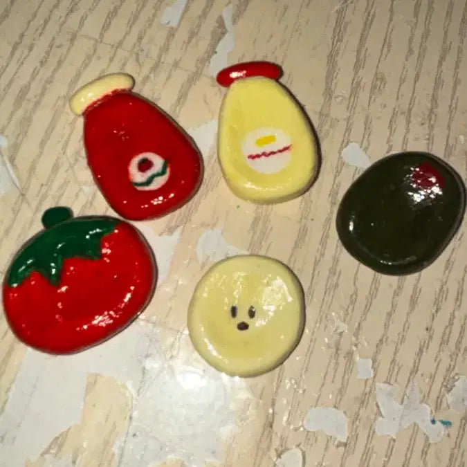 [BUNJANG] Warristone Dog, Onigiri, and Olive Shaped Figurine Set / 워리스톤