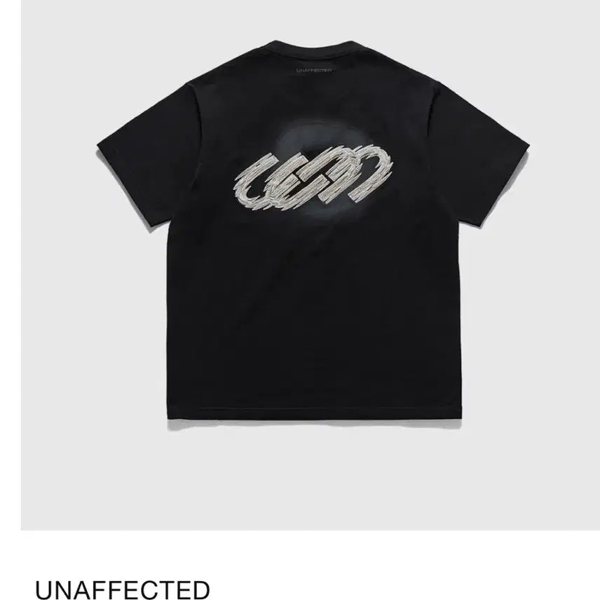 [BUNJANG] Unaffected Super Radiance Short Sleeve T-Shirt / 언어펙티드 super radiance 반팔 티셔츠 최초세탁1번 0회착