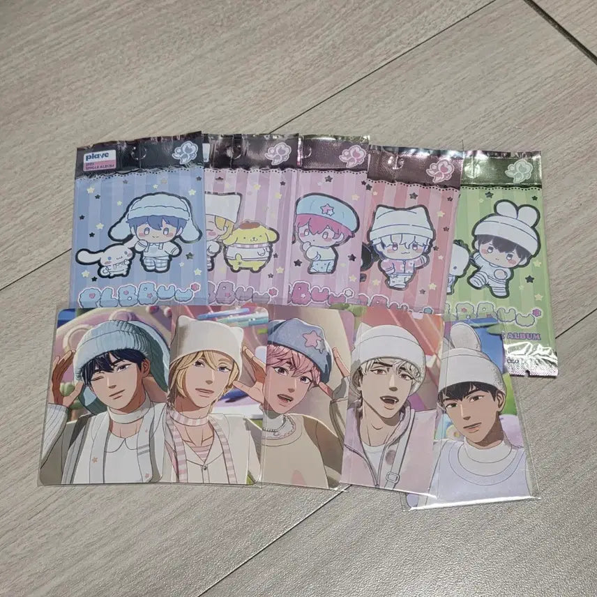 [BUNJANG] PLAVE Bbu Lucky Draw POB Photocard Set / 플레이브 뿌 미공포 케타포 럭드 포카