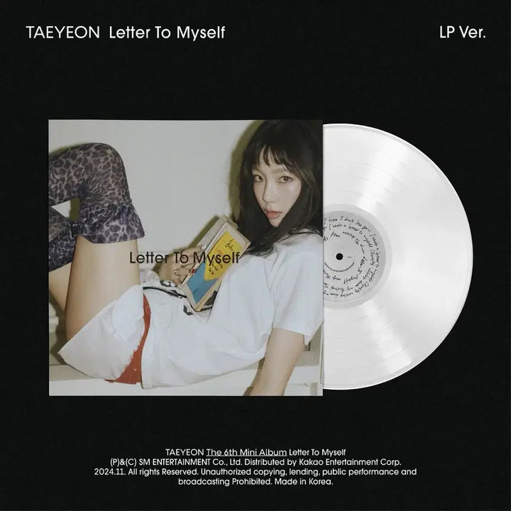 [BUNJANG] Taeyeon Mini Album Vol. 6 [Letter To Myself] LP Version / 마지막 가격/태연 - 미니 6집 [Letter To Myself] LP
