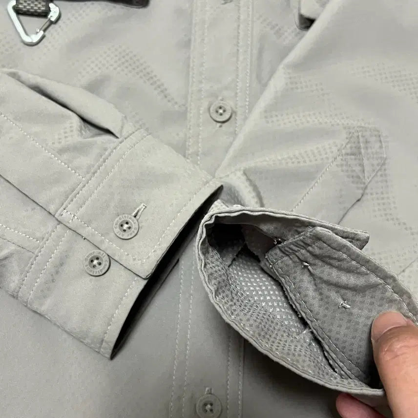 [BUNJANG] Nike ACG Devestation Trail Workshirt Moon Fossil - Asia XL / 나이키 ACG 디베스테이션 트레일 워크셔츠 문 파슬 - 아시아xl
