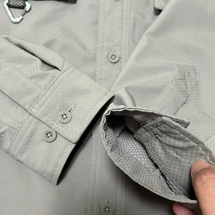 [BUNJANG] Nike ACG Devestation Trail Workshirt Moon Fossil - Asia XL / 나이키 ACG 디베스테이션 트레일 워크셔츠 문 파슬 - 아시아xl