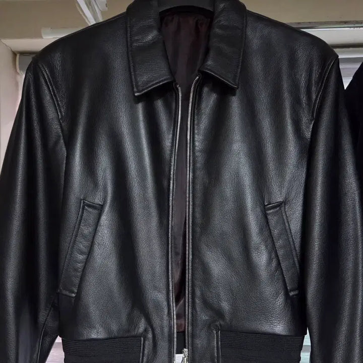 [BUNJANG] Ellude Serenity Goat Leather Blouson / 엘무드 세레니티 고트 레더 블루종