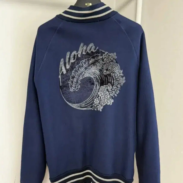 [BUNJANG] Louis Vuitton Aloha Embroidered Zip-Up Bomber Jacket / LOUIS VUITTON 루이비통 알로하 자수 집업 봄버 자켓