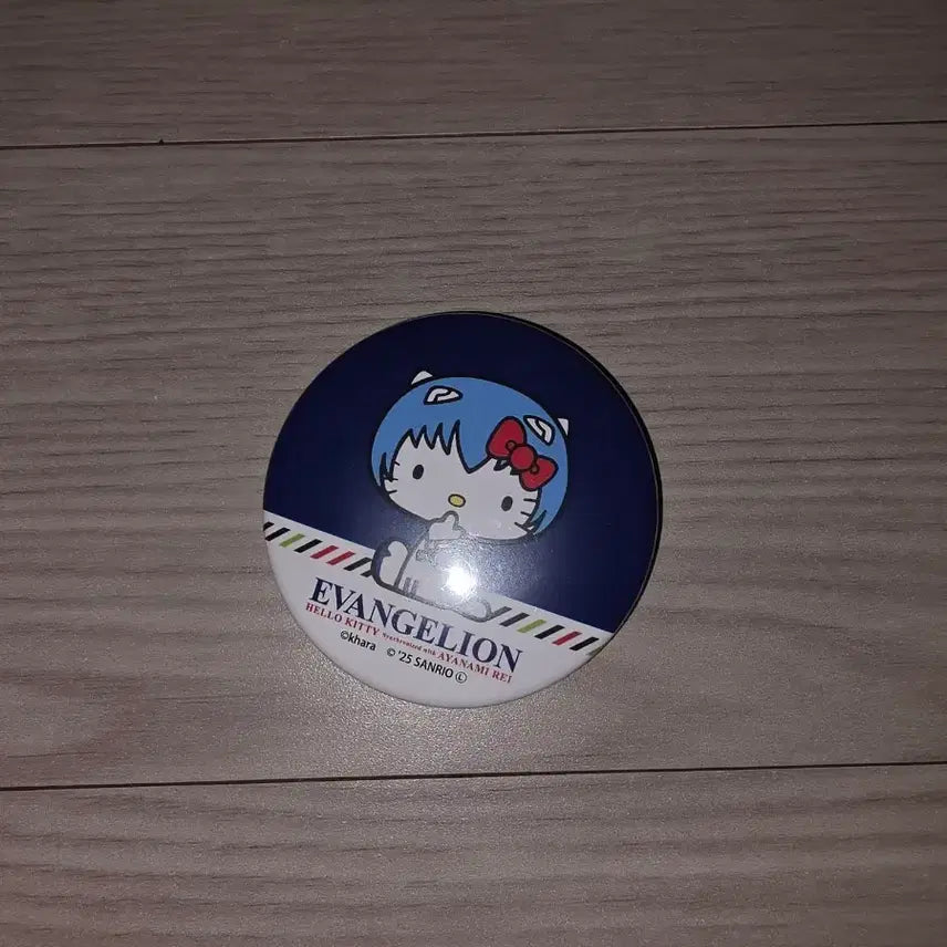 [SOLD OUT] 에반게리온 헬로키티 콜라보 뱃지 레이