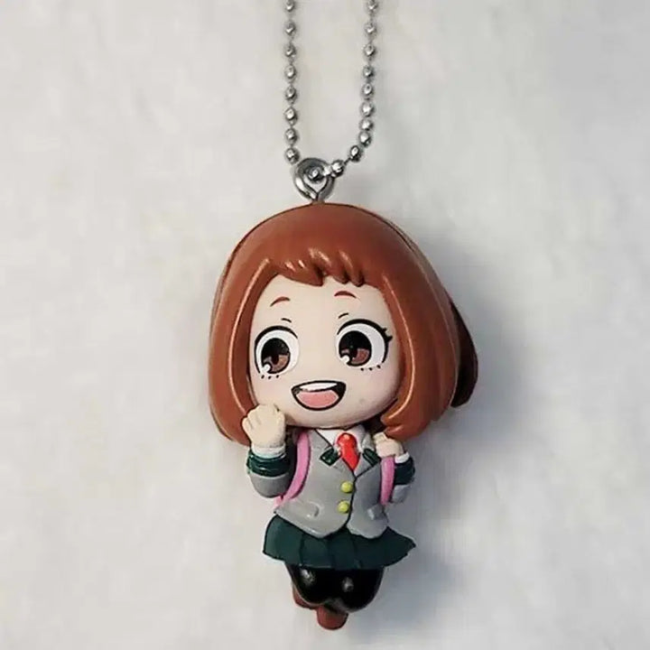 [BUNJANG] My Hero Academia Depofig Keychain Gacha Ururaka (Sealed) / 히로아카 데포피그 키링 가챠[미개봉]