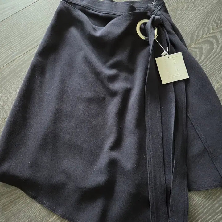 [BUNJANG] OBLA Wrap Skirt Black / OBLA 랩 스커트 블랙