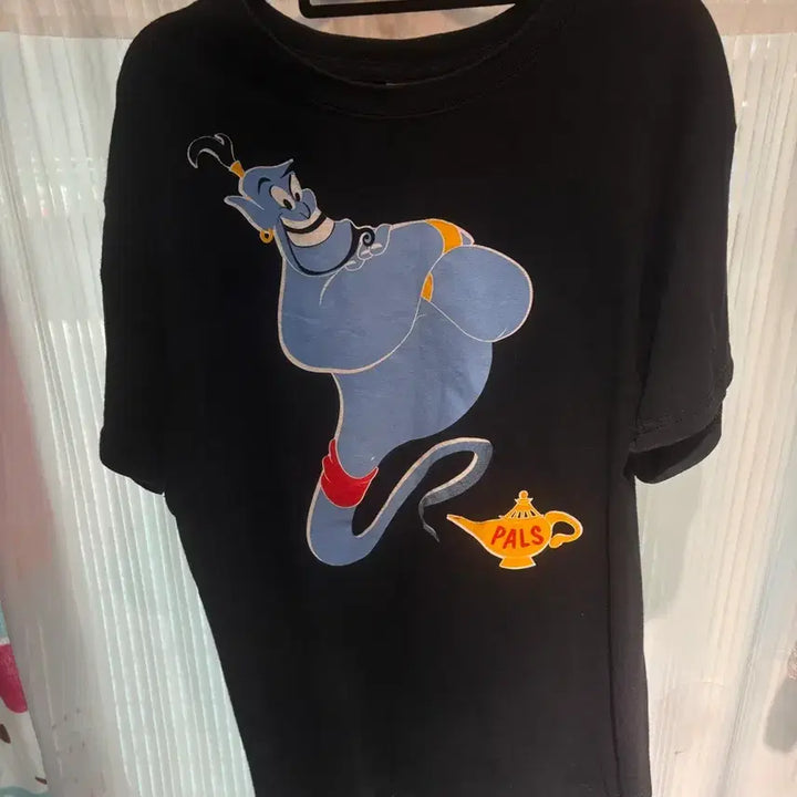 [BUNJANG] Disney Genie Short Sleeve T-Shirt / 디즈니 지니 반팔티