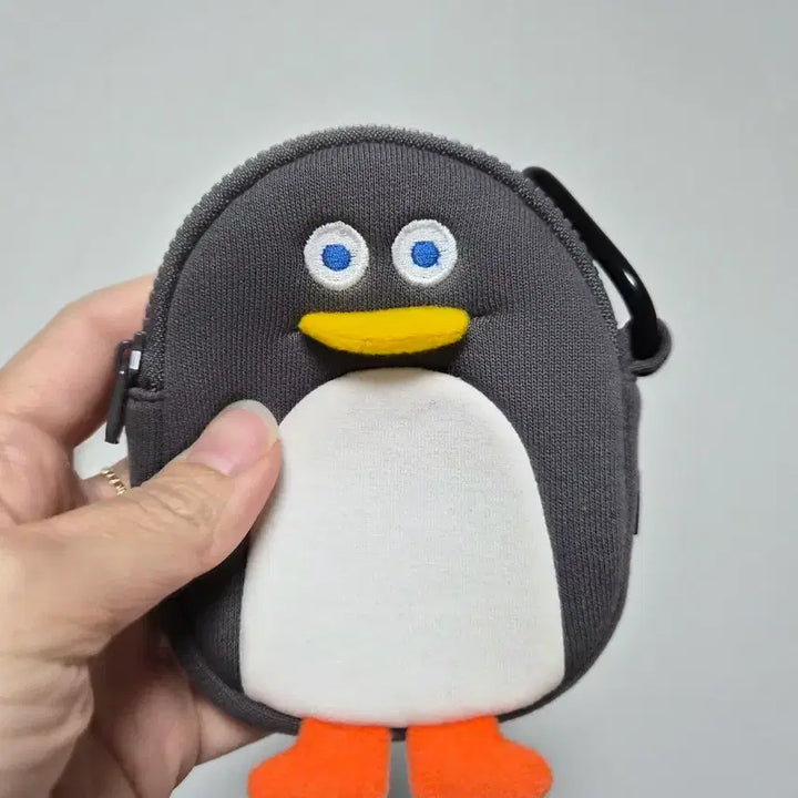 [BUNJANG] Brunch Brother Penguin Coin Pouch Keychain / 브런치브라더 펭귄 동전 파우치키링