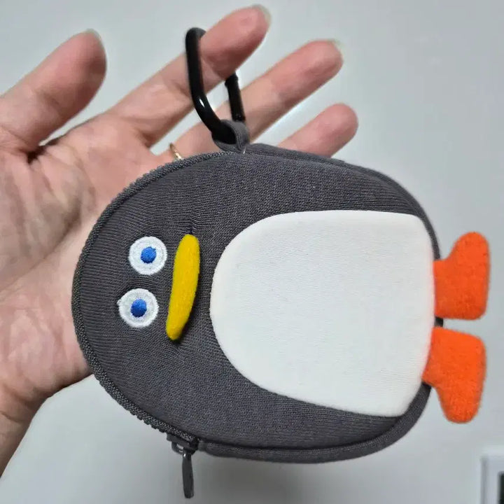 [BUNJANG] Brunch Brother Penguin Coin Pouch Keychain / 브런치브라더 펭귄 동전 파우치키링