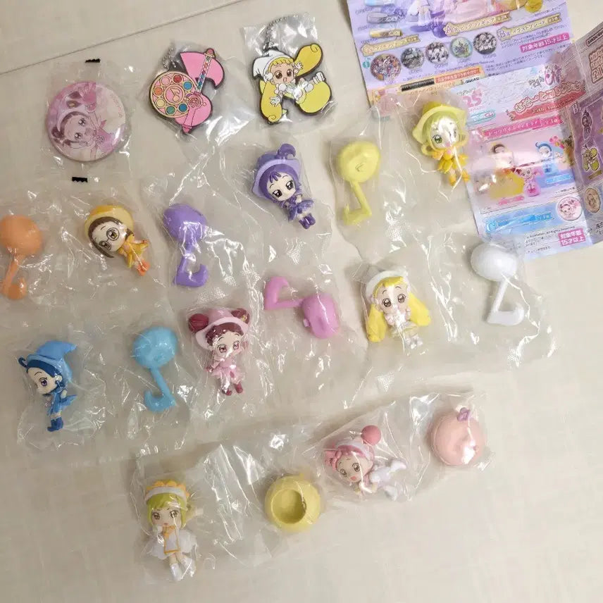 [BUNJANG] Ojamajo Doremi Asoto Full Set (6 pieces + 2 bonus) Sealed / 미개봉) 꼬마마법사레미 아소토 전종6개 +2개  일괄