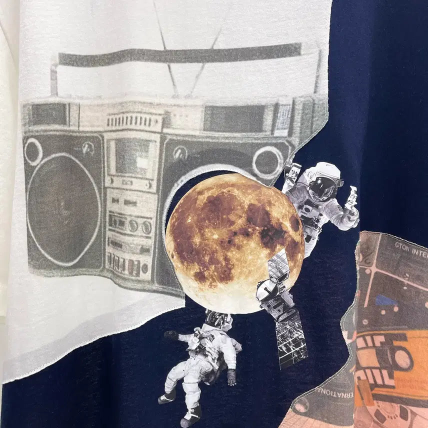 [BUNJANG] System Homme One-Point Graphic T-Shirt / 시스템옴므 원포인트 반팔티셔츠
